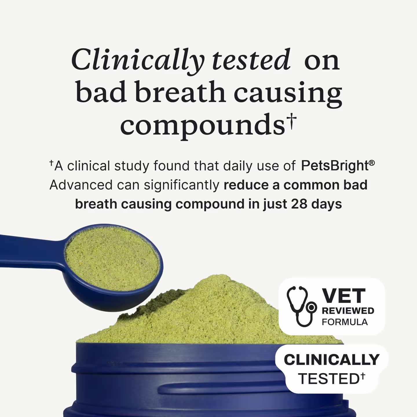 ✨ Zvoevo® PetsBright Advanced Dental Powder for Clean Teeth & Fresh Breath 🐕