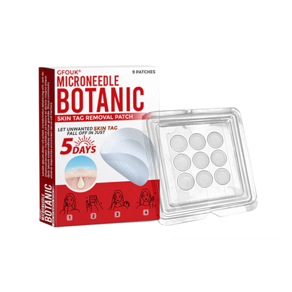 GFOUK® MicroNeedle Botanic Skin Tag Removal Patch 🇬🇧 Aligned with NHS Skincare Guidance