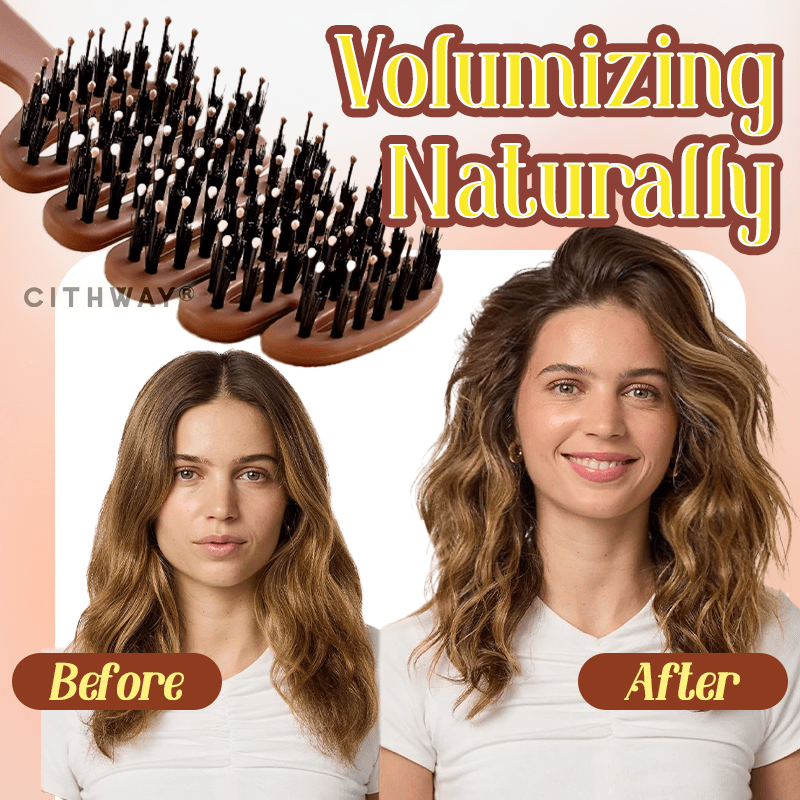 GFOUK® Volume+ Bristle Hair Brush